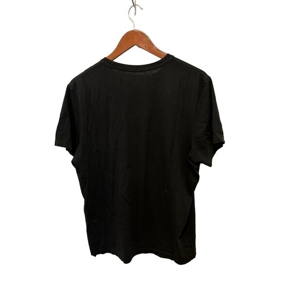 J. Crew Washed Crewneck Tee Black Cotton T-Shirt Size Med - Picture 4 of 5